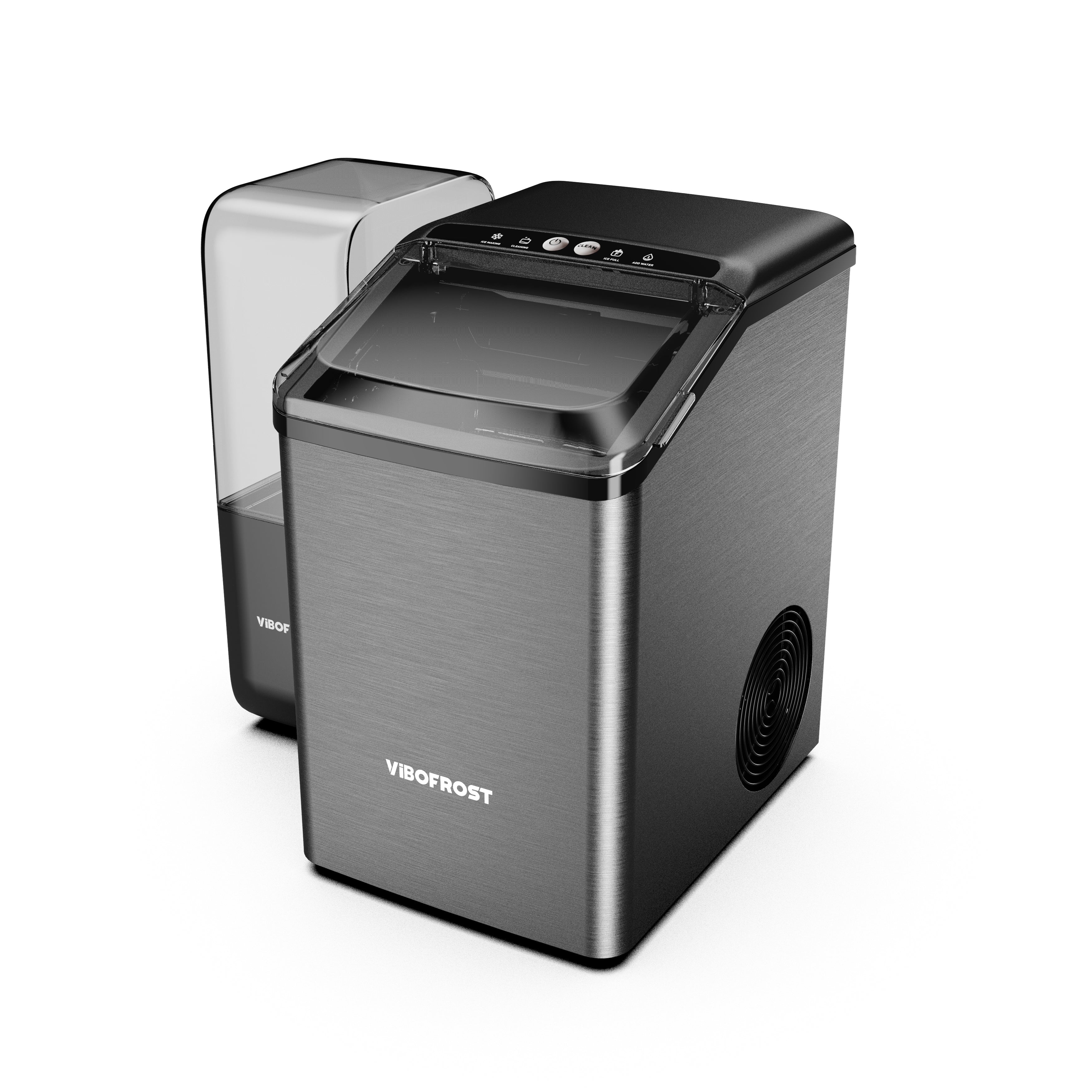 Nugget Ice Makers Countertop with 1.32 Gallon Tank – Vibofrost